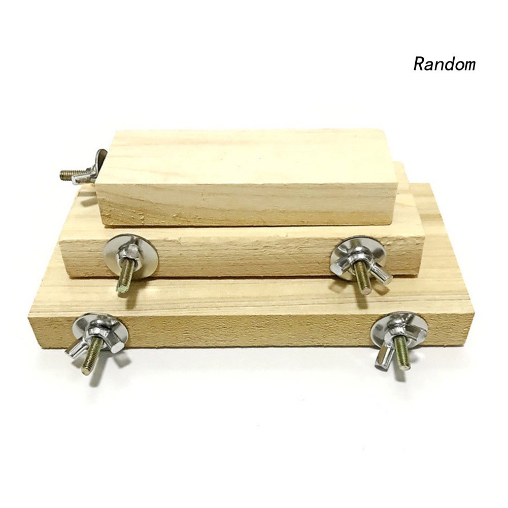 Giá Đứng Bằng Gỗ Cho Chim Vẹt