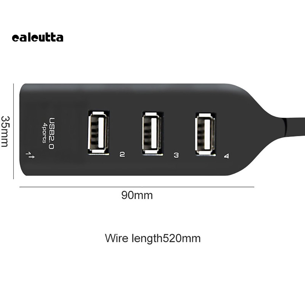 Bộ Chia 4 CổNg USB 2.0 480Mbps Cho PC / Laptop