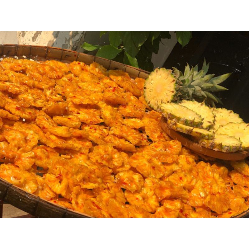 thơm sấy dẻo ăn liền