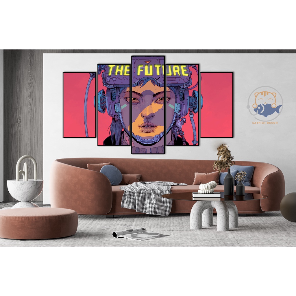 Tranh Dán Tường Gaming CYBERPUNK 2077 - Bộ 5