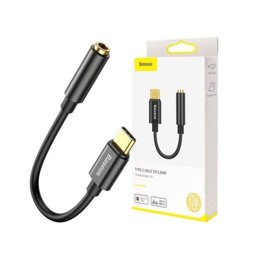 Dây cáp Baseus chuyển đổi đầu cắm type C sang cổng âm thanh 3.5mm