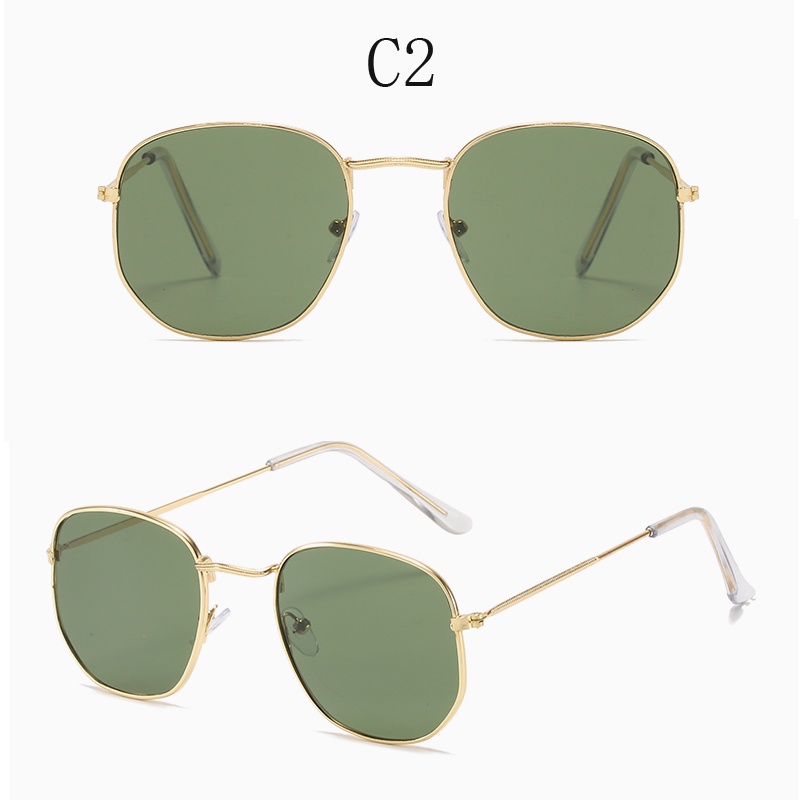 Kính Mát Gọng Lục Giác Thời Trang Vintage 9900-4900 Độc Đáo