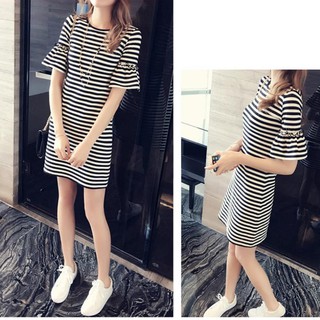 Váy Sọc Hè Nữ -  RiBi Shop