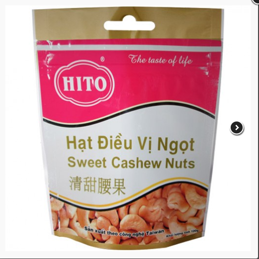 Hạt điều Hito - Hạt điều YiLin 100g