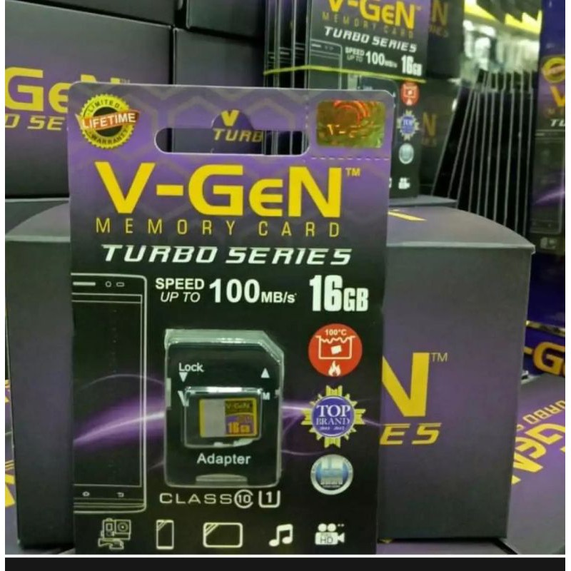 Thẻ Nhớ V-Gen 16gb Class 10 Hàng Chính Hãng Chất Lượng Cao