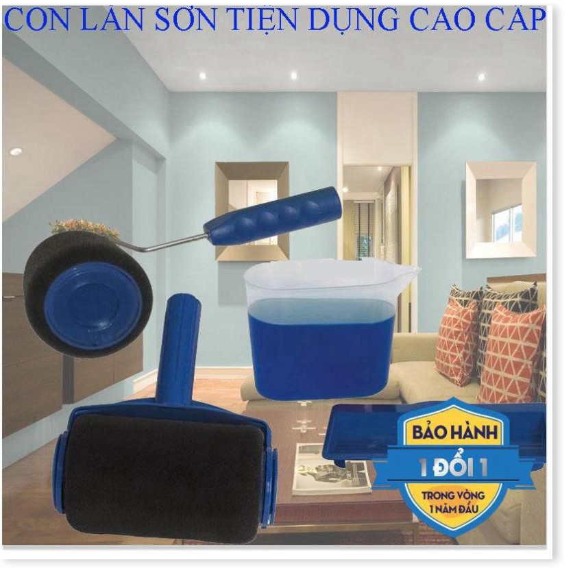 ⚡ Bộ dụng cụ con lăn sơn góc tường đa năng,Rulo Lăn Sơn Thông Minh Lăn Góc Cạnh,Lô Lăn Sơn Không Bẩn,Không Rớt,Tiện Ích