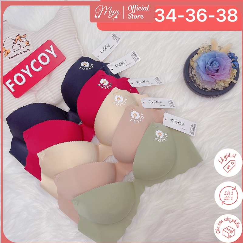 Áo đúc su non HOA CÚC FOYCOY nâng ngực bàn tay