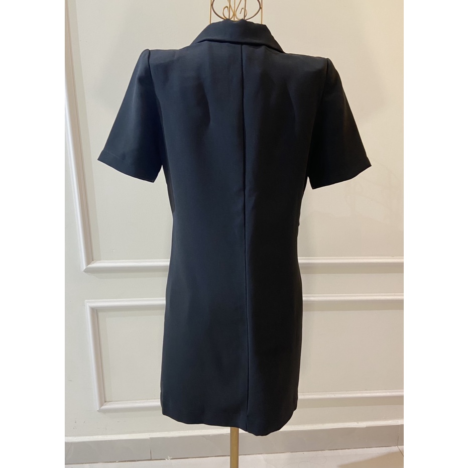 Đầm vest cao cấp tay ngắn, dạo phố, công sở thanh lịch sang trọng | BigBuy360 - bigbuy360.vn