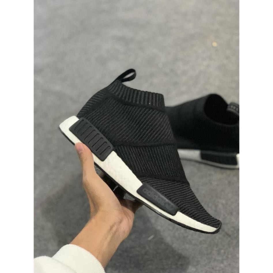Video Thật Giày Thể Thao NMD Chun Cổ Cao Size 36-44 ax .