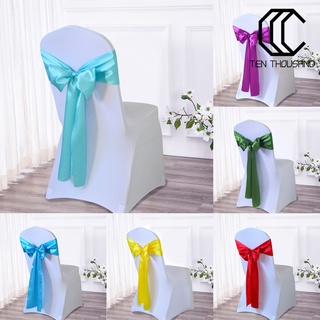 [HOT]✧Dây Ruy Băng Thắt Nơ Lưng Ghế Ngồi Tiệc Cưới