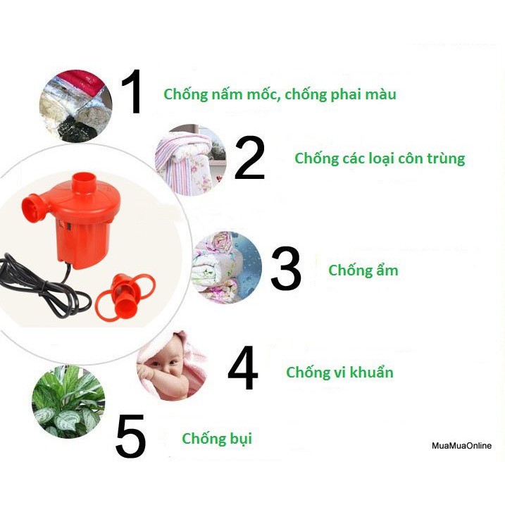 Bơm Điện 2 Chiều Cho Ghế Hơi, Bể Phao Bơi Cao Cấp