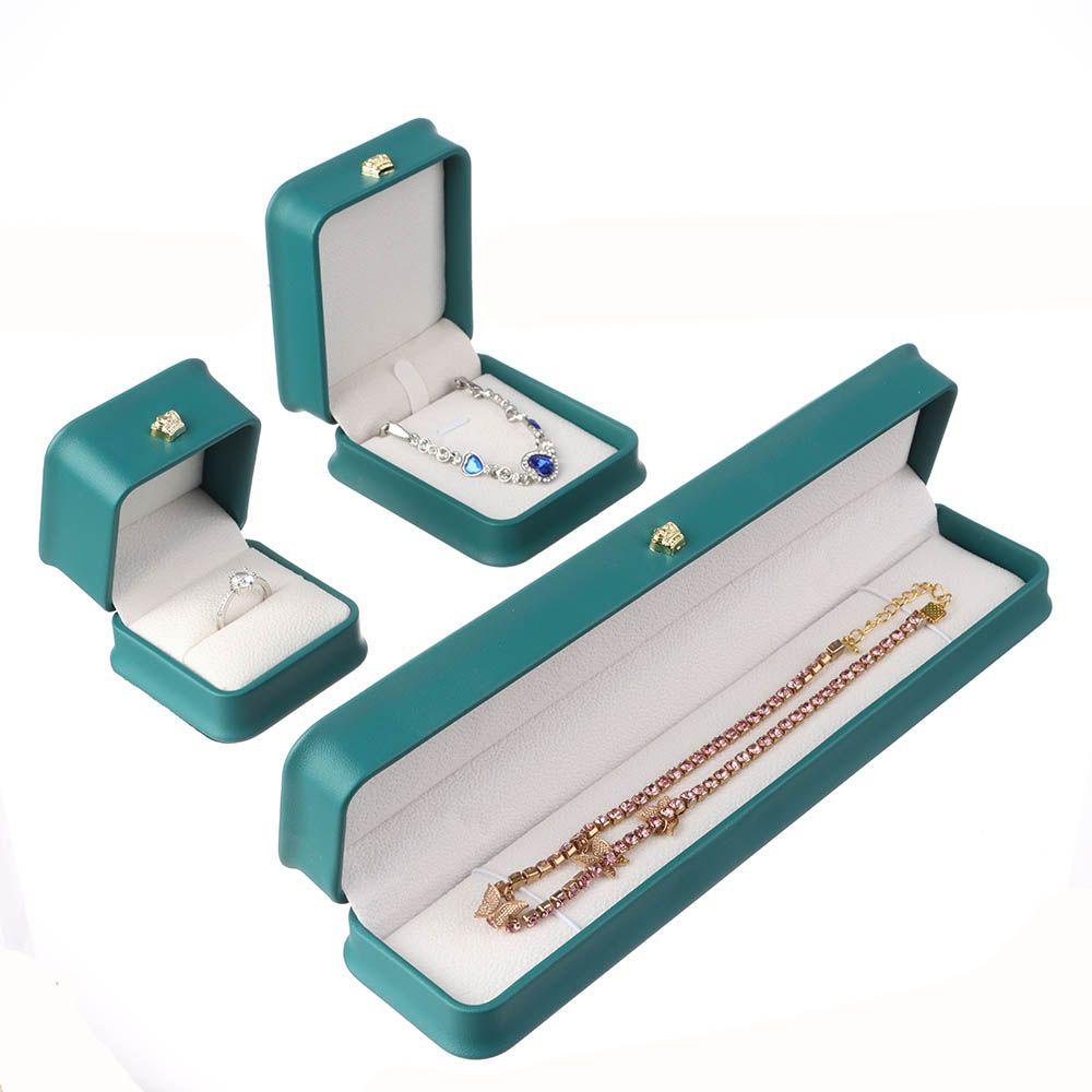 Hộp Đựng Trang Sức Bằng Nhựa Phối Nhung Chất Lượng Cao Ốp