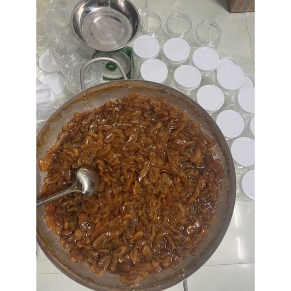 thốt nốt rim đường thốt nốt nguyên chất Ngọc Giàu dẻo ngon (nhà làm) hộp 1kg