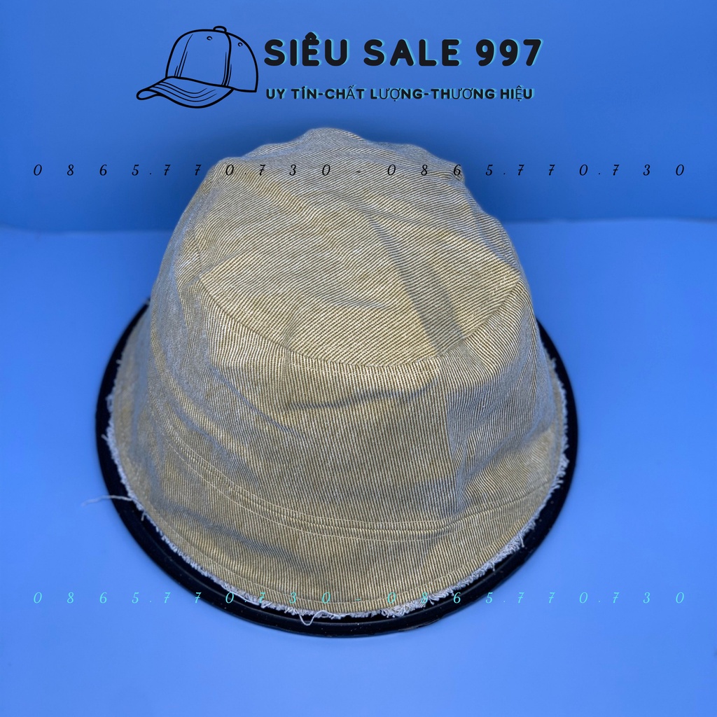 MŨ NỒI CỤP HÀNG NHẬP CHẤT JEAN RÁCH TUA VIỀN CAO CẤP PHONG CÁCH HÀN QUỐC