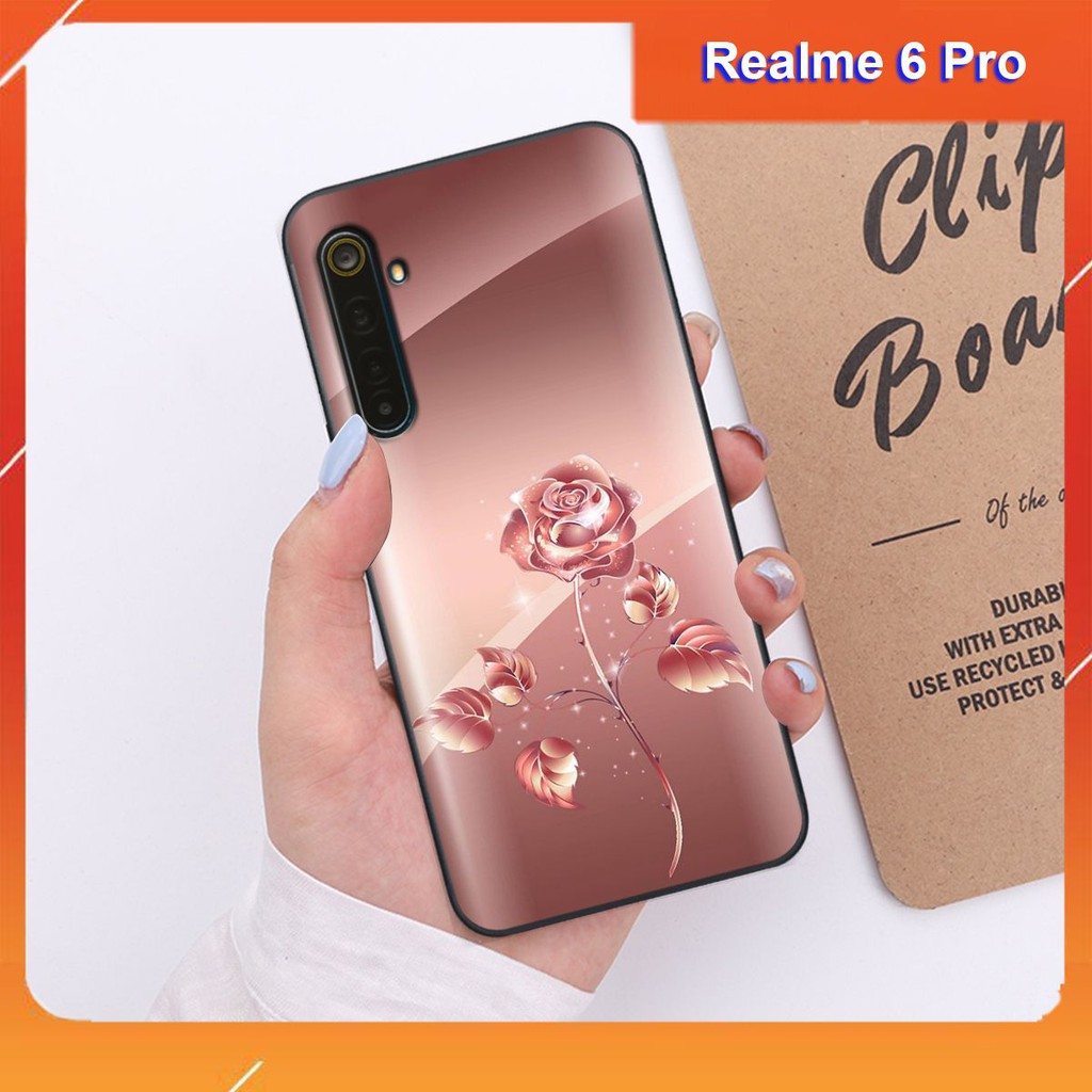 Ốp lưng Realme 6 PRO hình hình hoa, thiên nga, đẹp thời trang - CAO CẤP - SANG TRỌNG