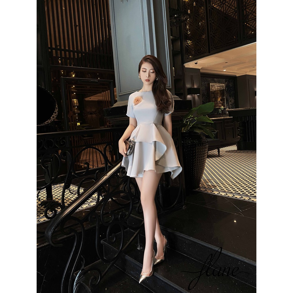 VÁY GHi [FREESHIP] thiết kế Flane hàng thời trang cao cấp