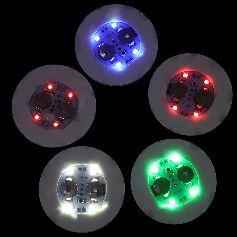 Miếng lót trang trí bình nước mini có đèn led độc đáo sáng tạo