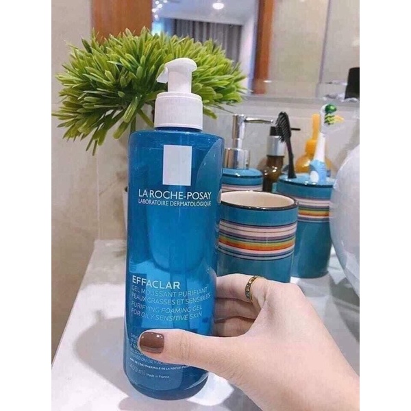 Sữa rửa mặt cho da dầu nhờn và mụn Laroche posay la roche posay effaclar