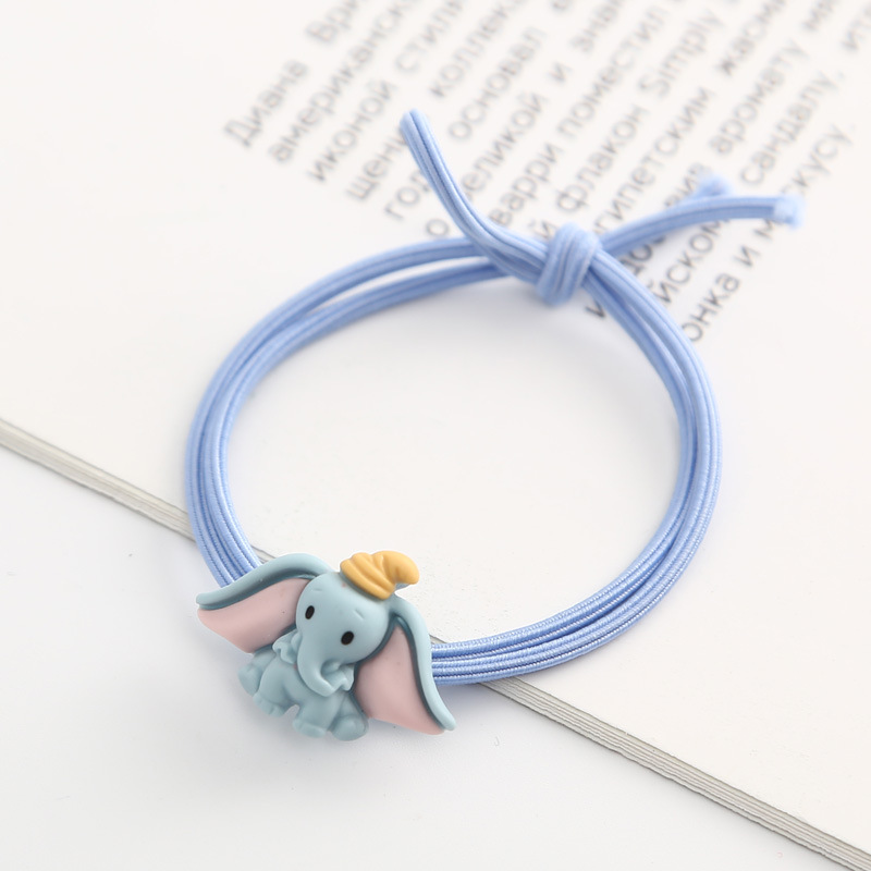 Dây Cột Tóc Co Dãn In Hình Voi Dumbo Jp5