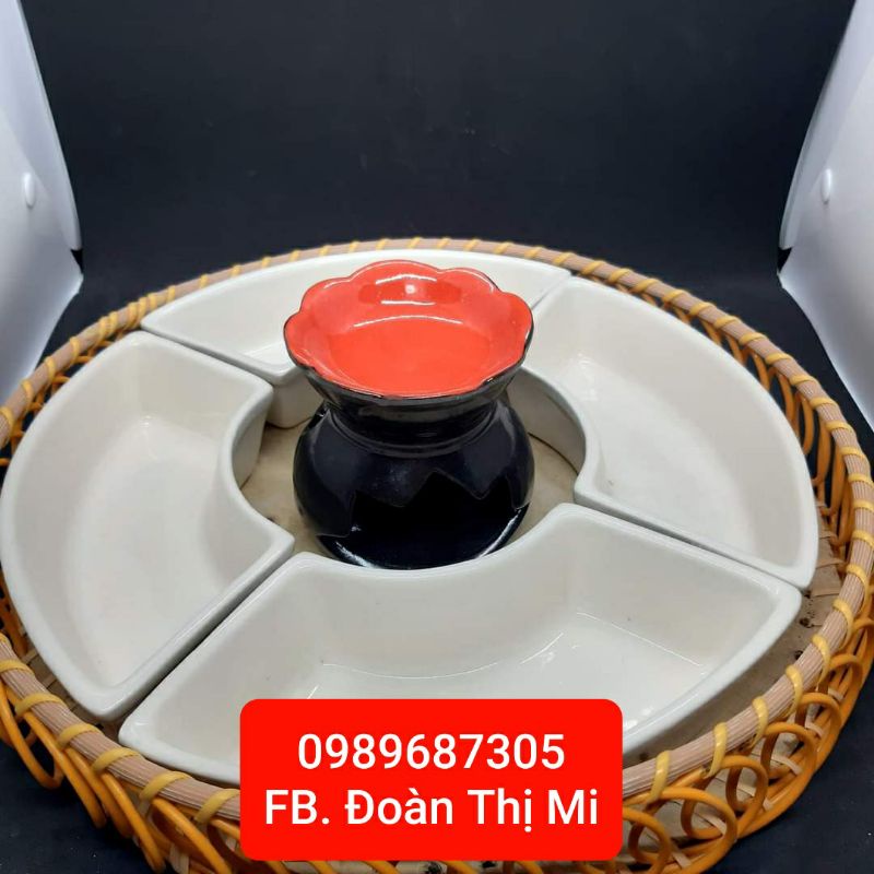 Khay lẩu kem