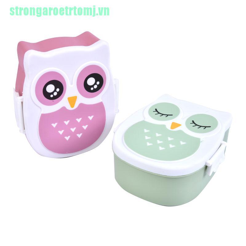 Hộp cơm Hình Chim Cú Hoạt Hình
