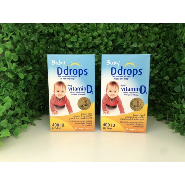 Vitamin D3 Drop Mỹ 90 giọt