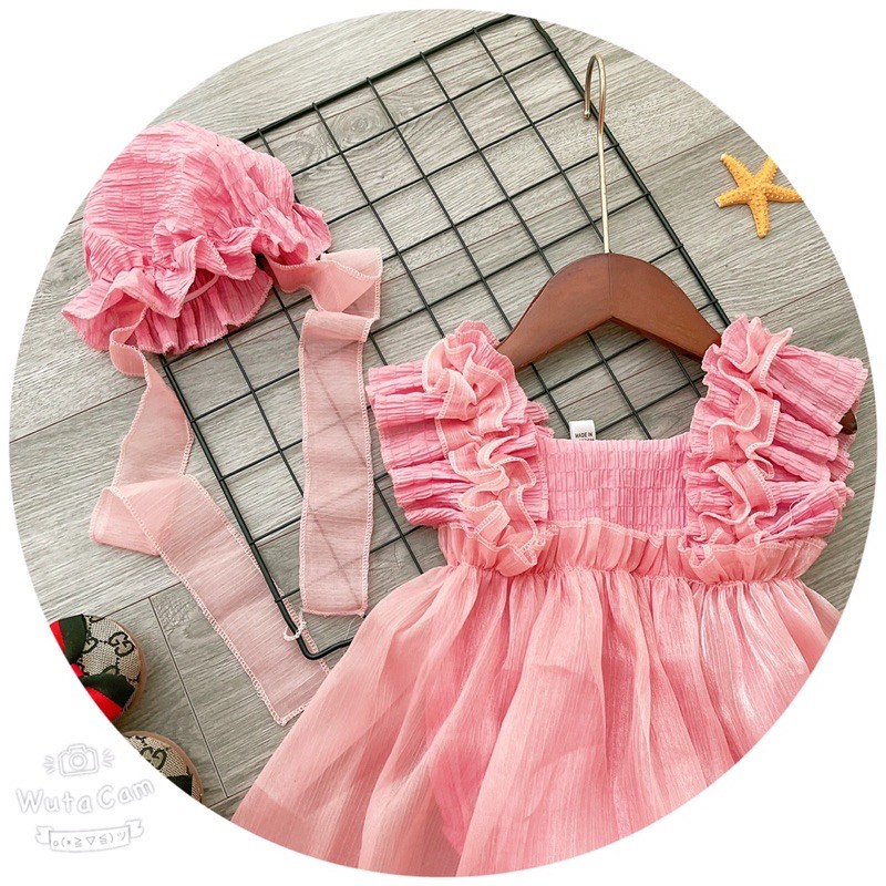 Body [VOAN HỒNG] kèm mũ cho bé mã 56070