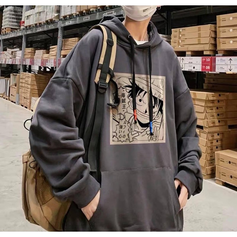 Áo hoodie nỉ bông ONE PIECE ❤️/Nam nữ unisex/FREESHIP 🤖🤖