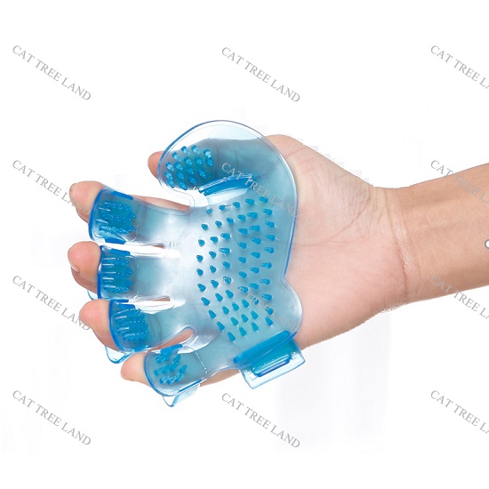 GĂNG TAY TẮM, CHẢI LÔNG RỤNG CHO CHÓ MÈO - GĂNG TAY NHỰA DẺO GỠ RỐI LÔNG, MASSAGE, GÃI NGỨA CHO THÚ CƯNG