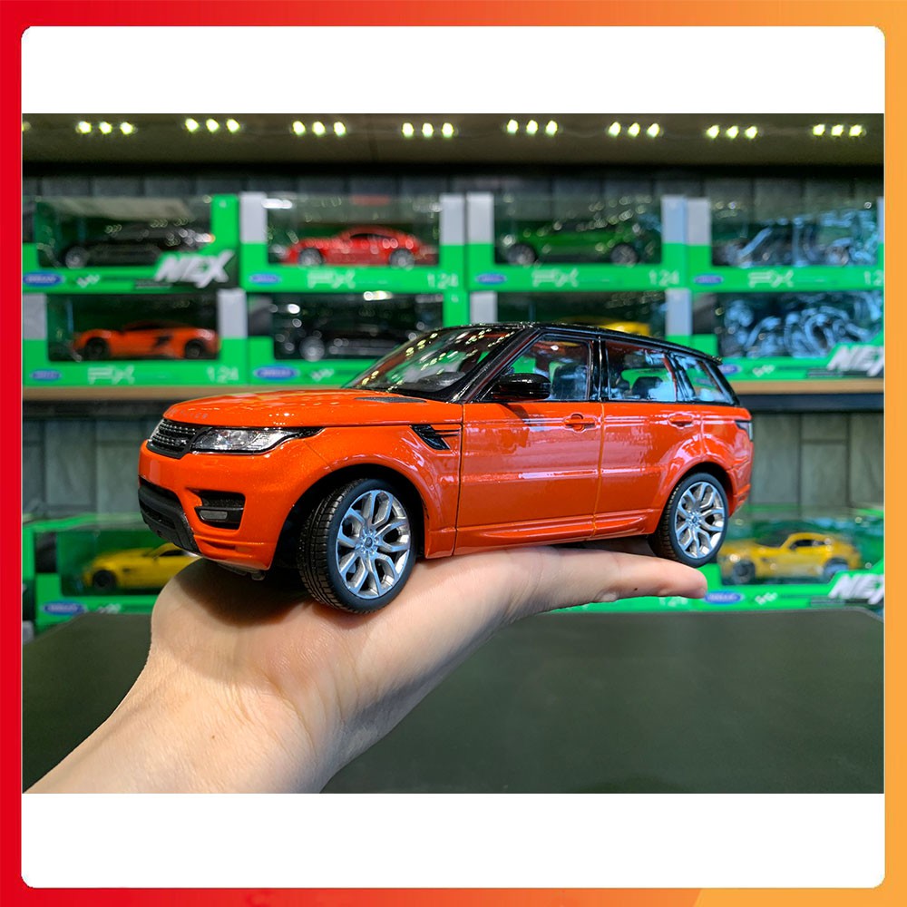 Mô hình xe Land Rover Range Rover Sport tỉ lệ 1:24 hãng Welly