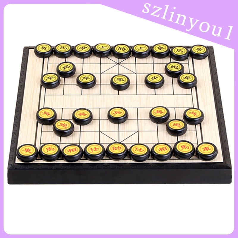 Chinese Chess Chinese Chess Game PVC Plastic Board Game for Two Players