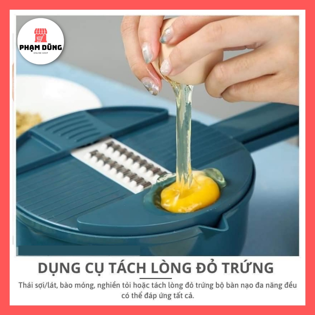 Bộ Bào Rau Củ Quả 12 Món Đa Năng