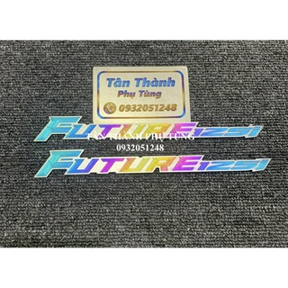 Chữ titan future 125i kiểu 7 màu