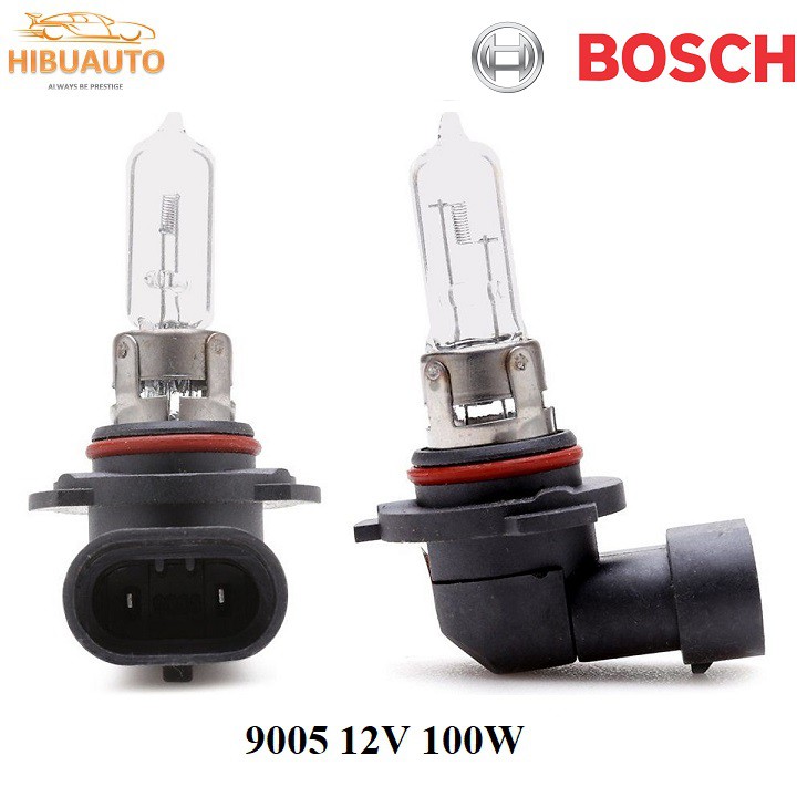 Bộ 2 Bóng Đèn Chiếu Sáng BOSCH Halogen 9006 12V 55W HB4 - 9005 12V 100W HB3 - 9005 12V 65W HB3 HIBUAUTO
