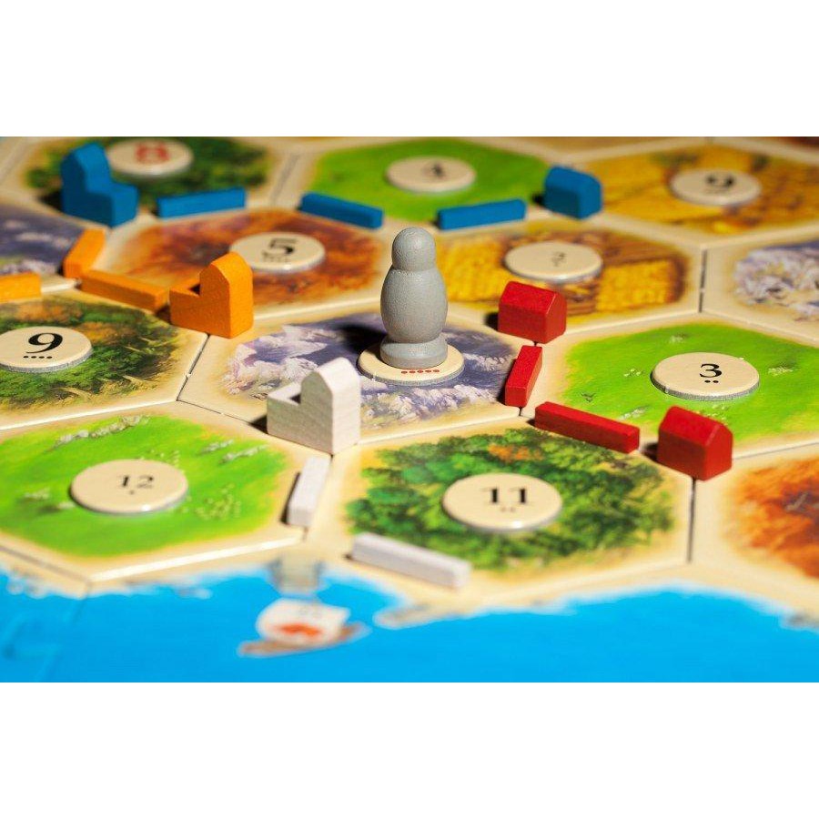 BoardGame Chiến Thuật The Settlers Of Catan Tiếng Anh