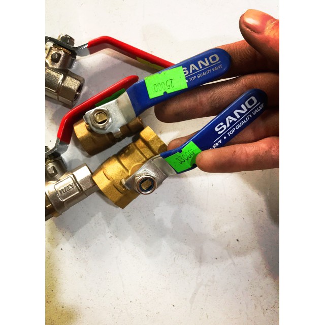 Van bi hơi 2 đầu răng trong- 1/4, 3/8, 21, 27