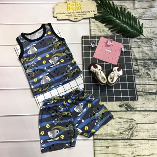 Bộ đồ carter sát nách cho bé