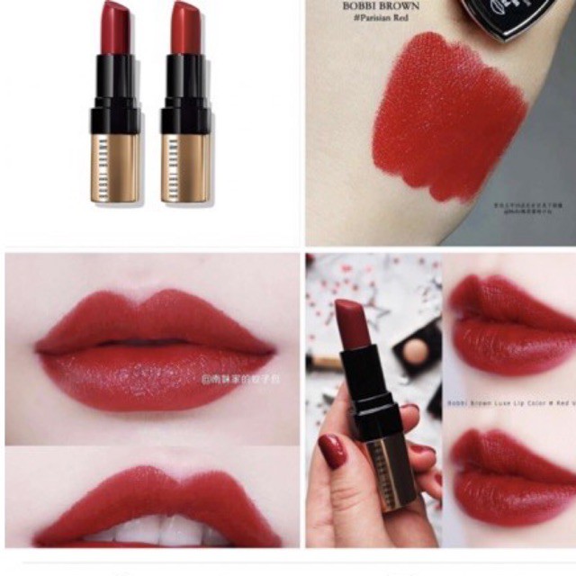 [ Sẵn_Fullbill] Set BOBBI BROWN LUXE Lip COLOR mini DUO