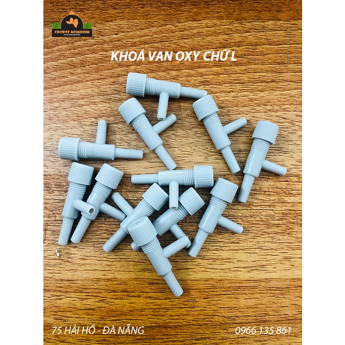 KHÓA VAN CHIA SỦI OXY CHỮ L, CHỮ T MẪU MỚI I VÀNG MẪU MỚI CHỮ L, CHỮ T
