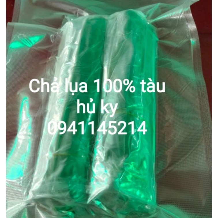 #Chả lụa chay 100% tàu hủ ky 1kg  2 đòn 500g, chỉ ship kv Cần Thơ (khách tỉnh chọn hỏa tốc giúp ạ)