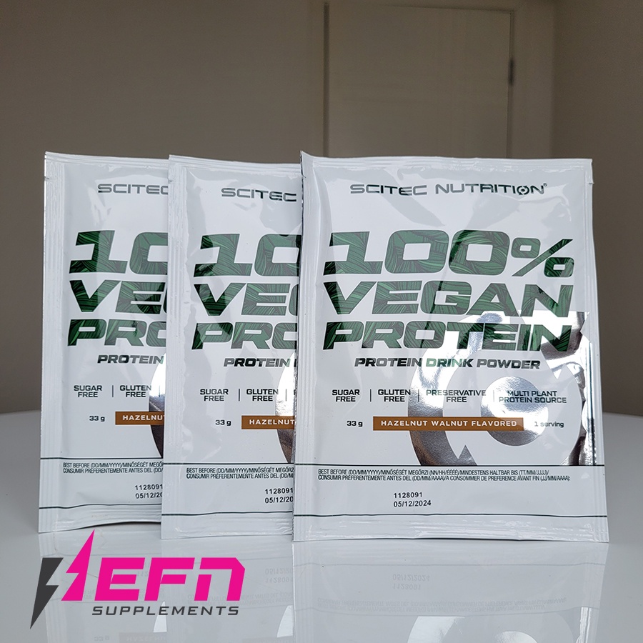 Sample PROTEIN Combo 5 Gói Dùng Thử - Chính Hãng - SCITEC NUTRITION VEGAN PROTEIN