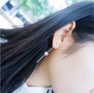 Khuyên tai bạc 002