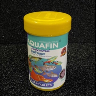 Thức Ăn Cho Cá Aquafin-GlueyTablets  (Lọ 50g/100ml)(Dạng Viên Dính)