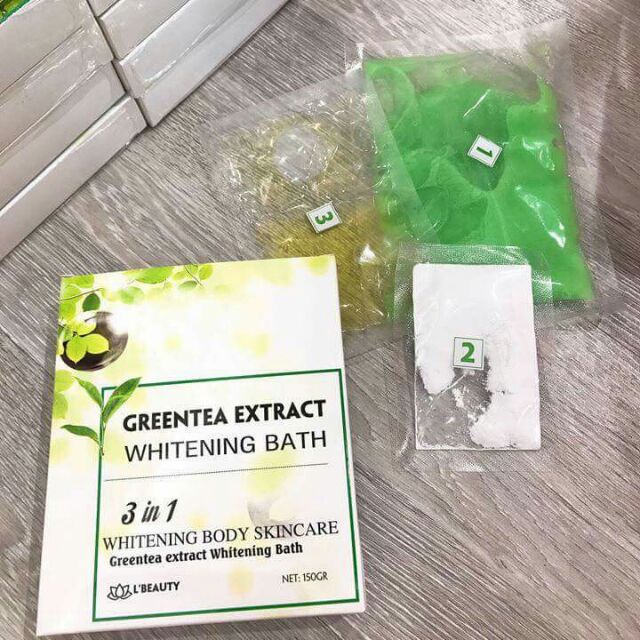 Tắm trắng Trà Xanh