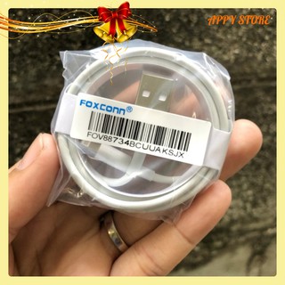 Cáp iphone lightning foxconn - giá rẻ chất lượng -bảo hành 1 tháng đổi mới