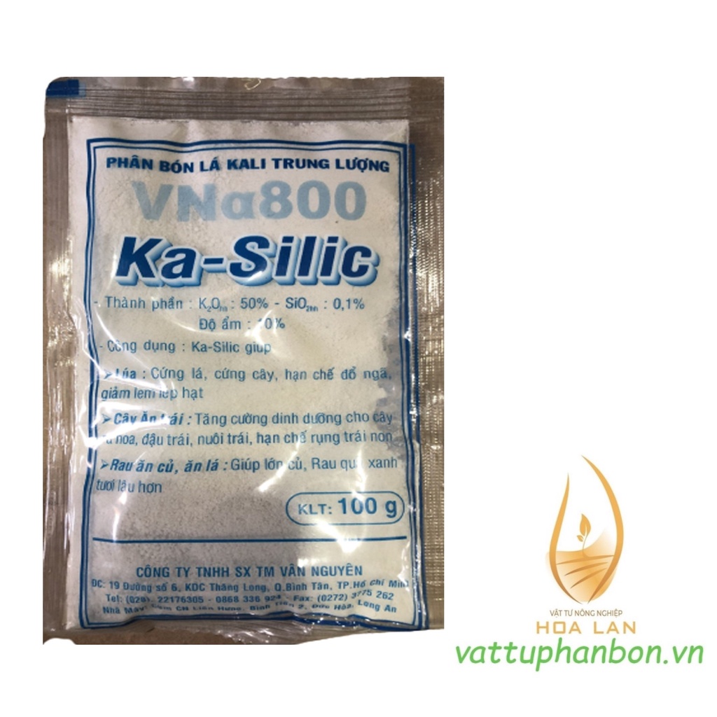 Phân Bón Lá Kali Trung Lượng Ka-Silic - Gíup Cứng Cây Đậu Trái - #262A# 100g
