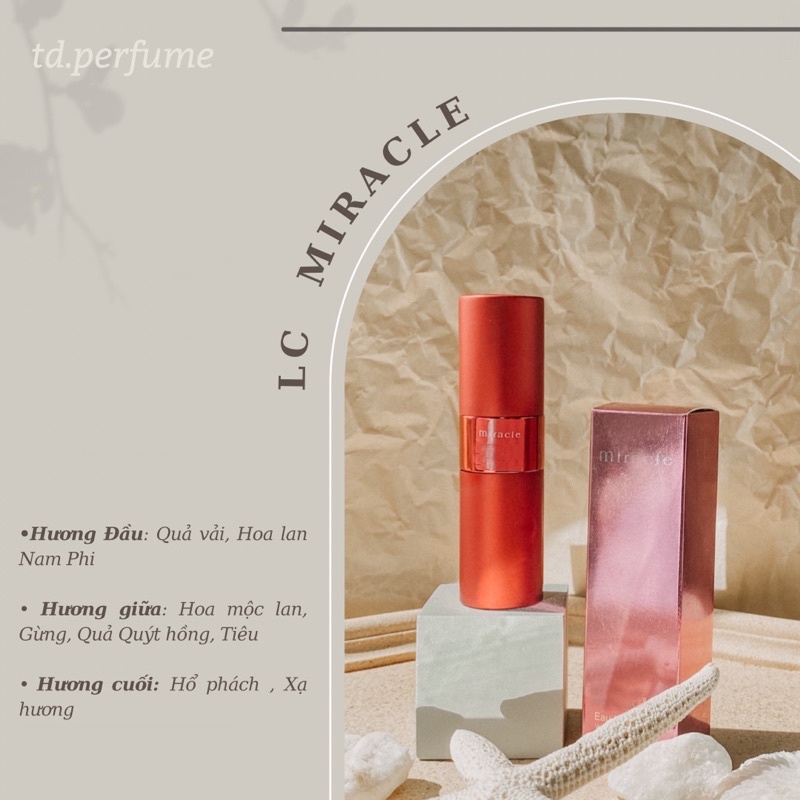 LC MIRACLE - Nước hoa mini 20ml