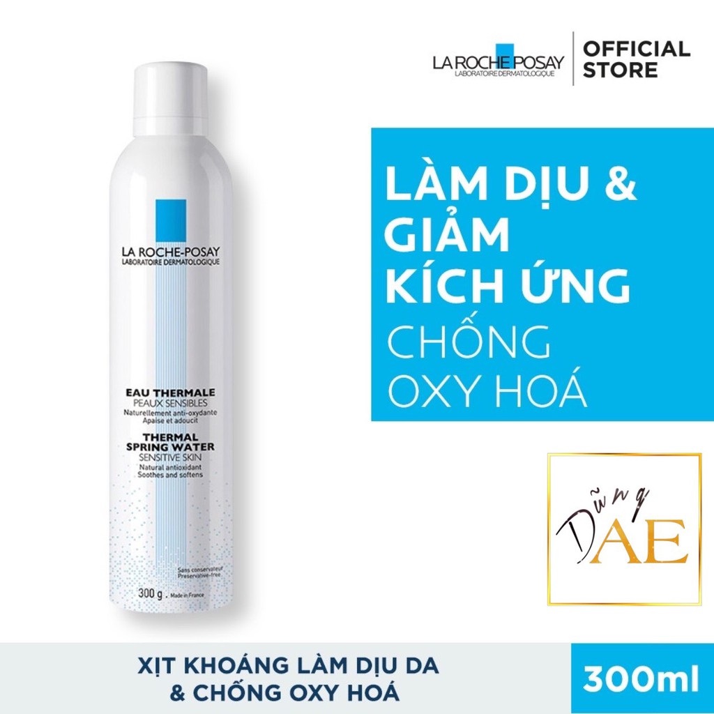 Xịt khoáng La Roche Posay giúp làm dịu và bảo vệ da - La Roche-Posay Thermal Spring Water 50ml