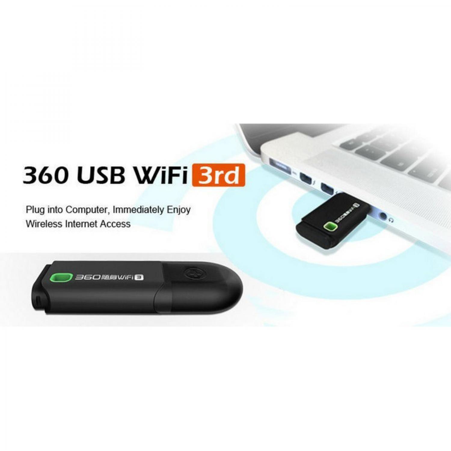 Bộ Phát Wifi Không Dây 3rd Gen Mini Usb 300mbps 360 Độ