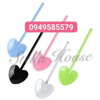 Combo 1.000 xẻng tim múc bột,  múc kem